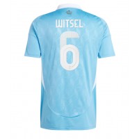Camisa de time de futebol Bélgica Axel Witsel #6 Replicas 2º Equipamento Europeu 2024 Manga Curta